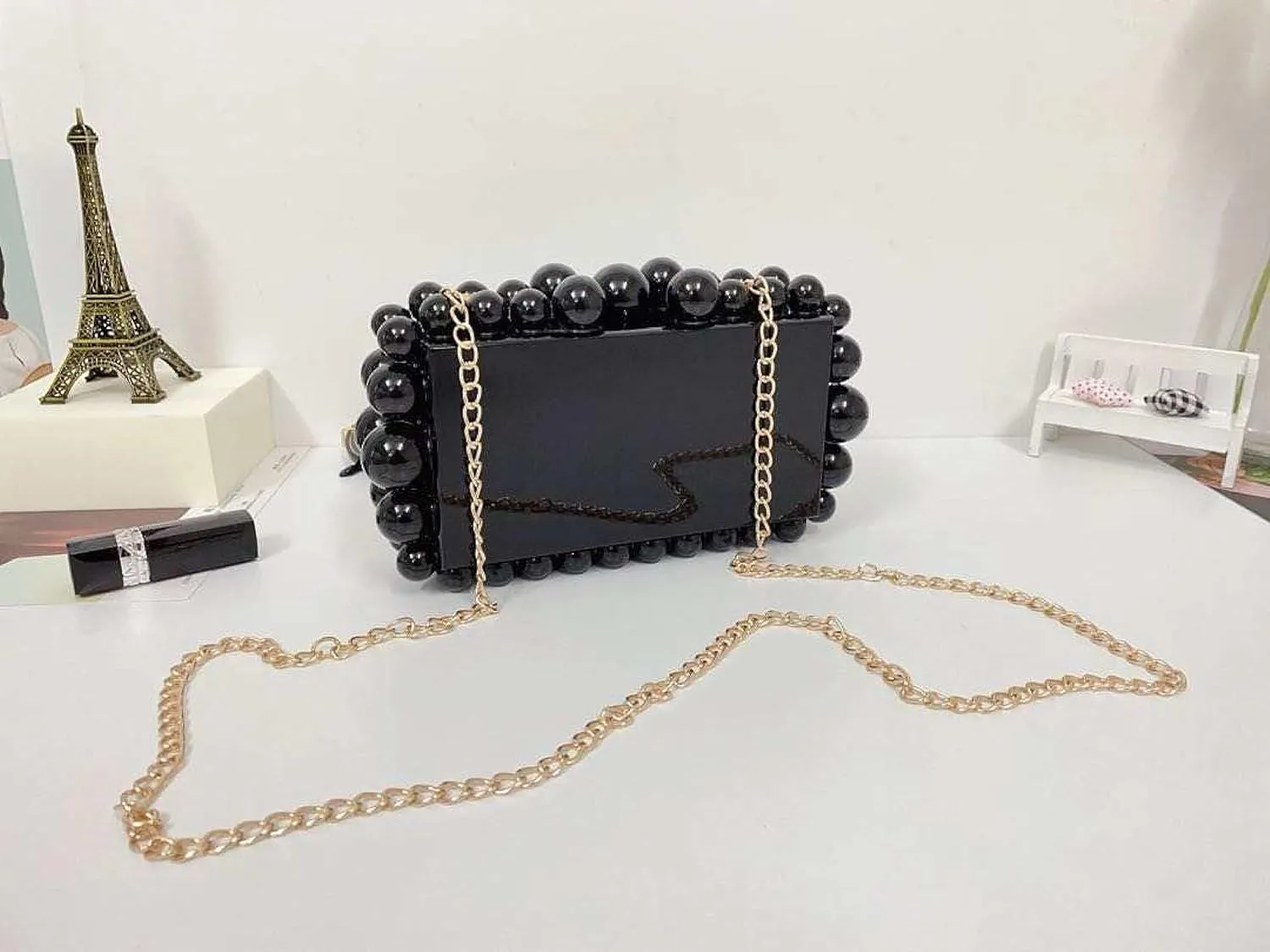 Acrylic Clutch Purse for Women Egg Shape Acrylic Handbags Cute Wedding Party Shoulder Crossbody Bag
