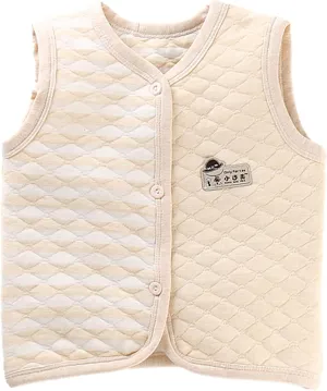 ACSUSS Baby Toddler Girls Boys Sleeveless Jacket Cotton Padded Waistcoat Lightweight Vests
