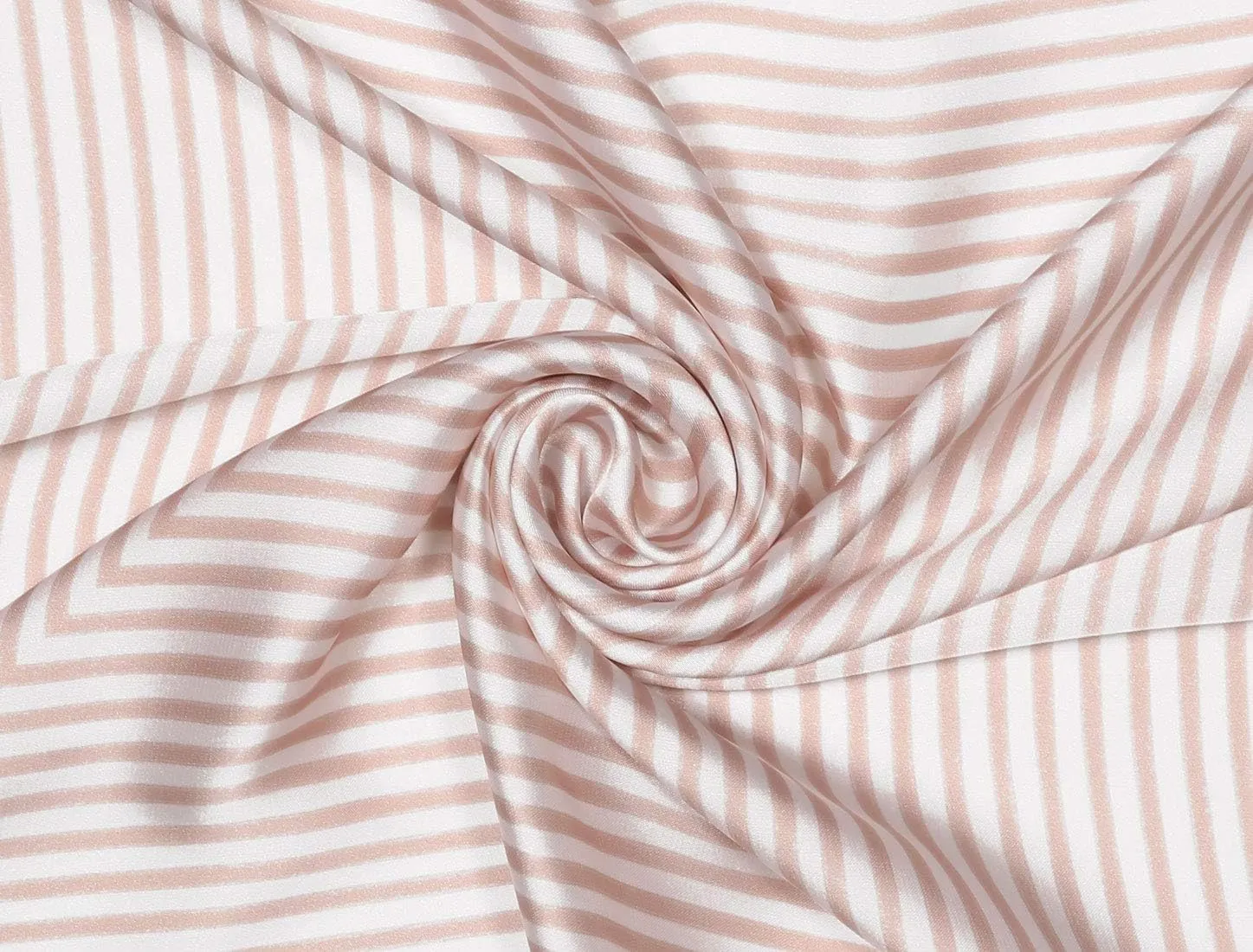 Allegra K 70cm Women Stripe Print Square Scarves Kerchief Neck Scarf Neckerchief Headband