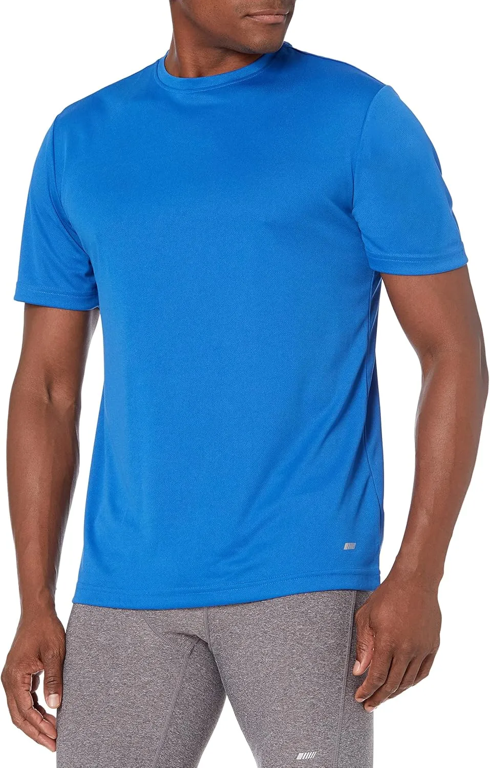 Amazon Essentials T-Shirts for Men, Active Performance Tech, Available in Big & Tall, Pack of 2