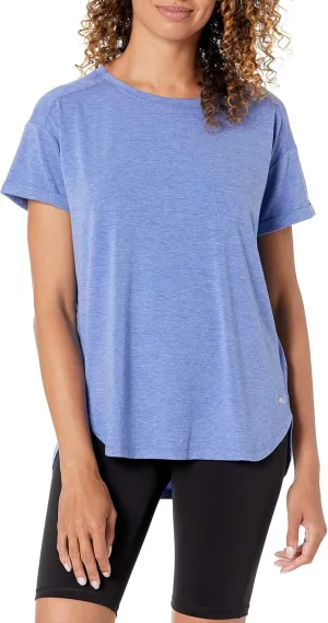 Amazon Essentials Women's Studio Relaxed-Fit Lightweight Crewneck T-Shirt (Available in Plus Size), Multipacks