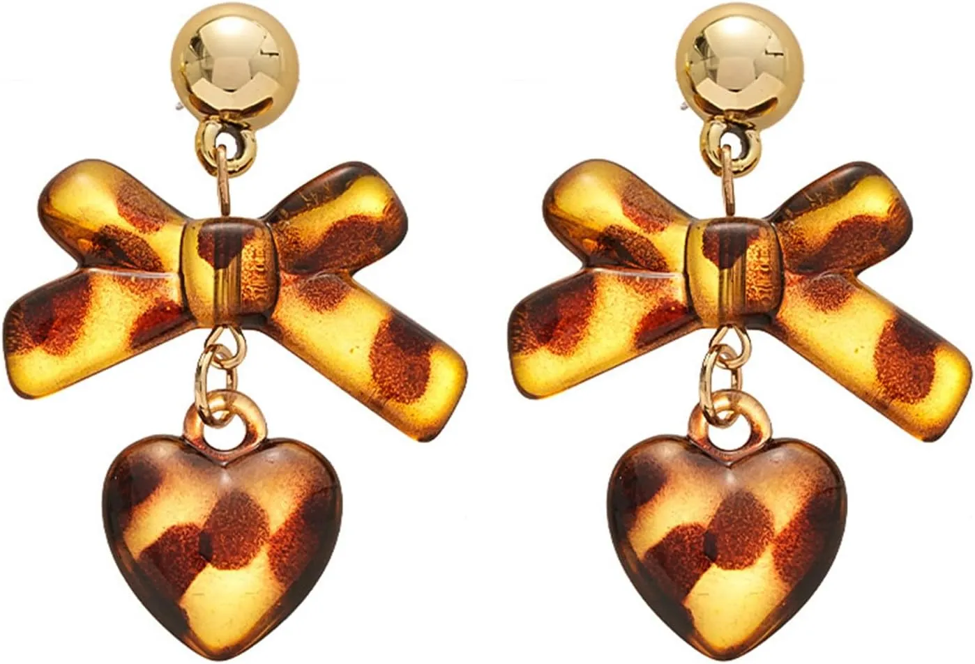 ASTRUE Acrylic Earrings for Women, Lightweight Statement Jewelry Gifts Hypoallergenic Valentine's Gift for Her