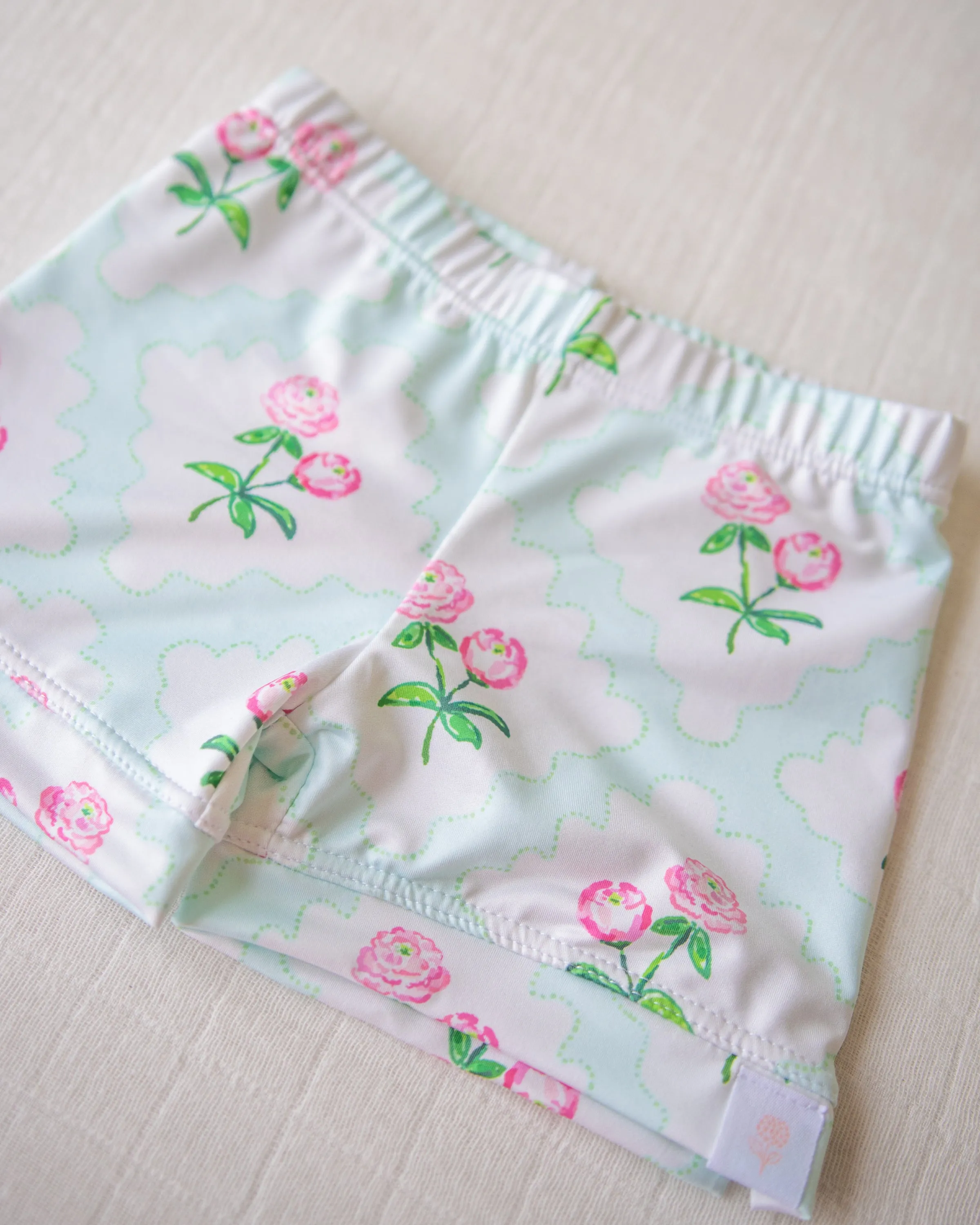 Balance Beam Bottoms - Sky Blue Petit Four