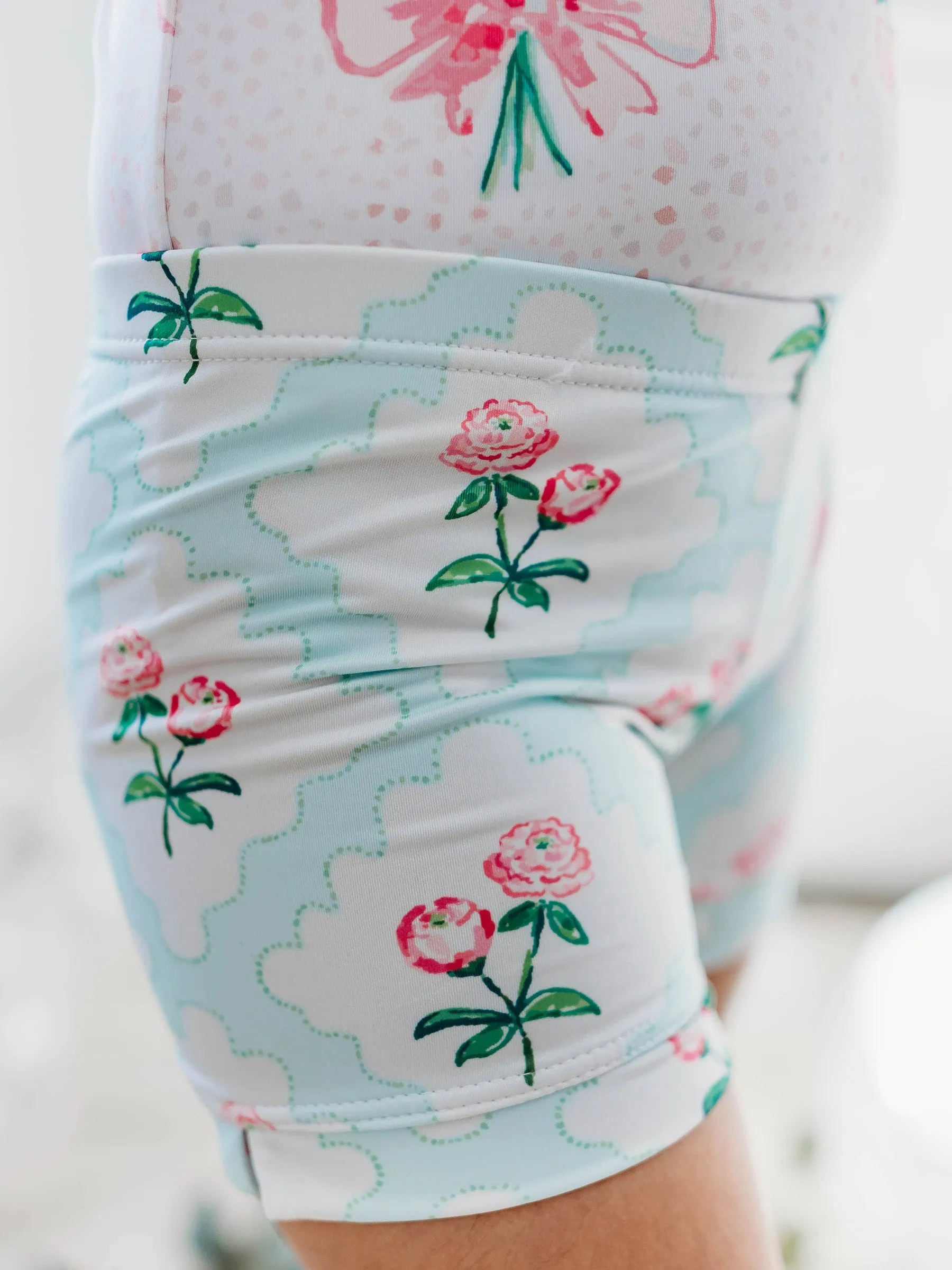 Balance Beam Bottoms - Sky Blue Petit Four
