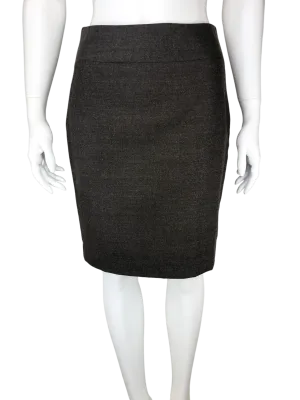 Banana Republic, Heathered Wool Pencil Skirt, Size 2 Petite