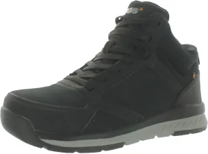BOGS Sandstone Mid Composite Safety Toe Womens Sneakers  Textile Lining  Bloom EVA Footbed