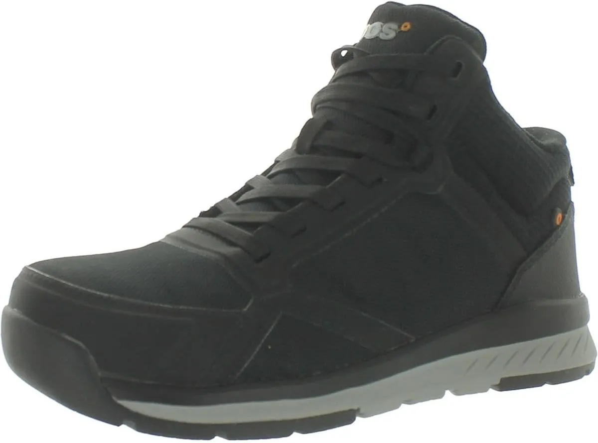BOGS Sandstone Mid Composite Safety Toe Womens Sneakers  Textile Lining  Bloom EVA Footbed