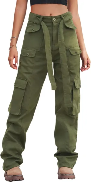 BXCNCKD Women's Wide Leg Overalls Trousers Street Style Gradient Jeans Women's High Waist Loose Wide Leg Jeans Hippie Jeans