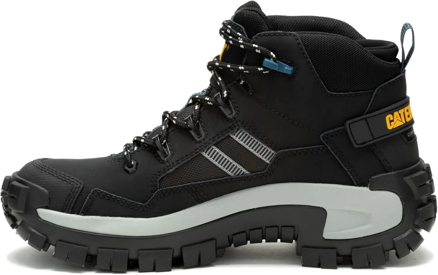 Cat Footwear P9166400110.0W Invader Mid Vent Ct - Black 10.0W