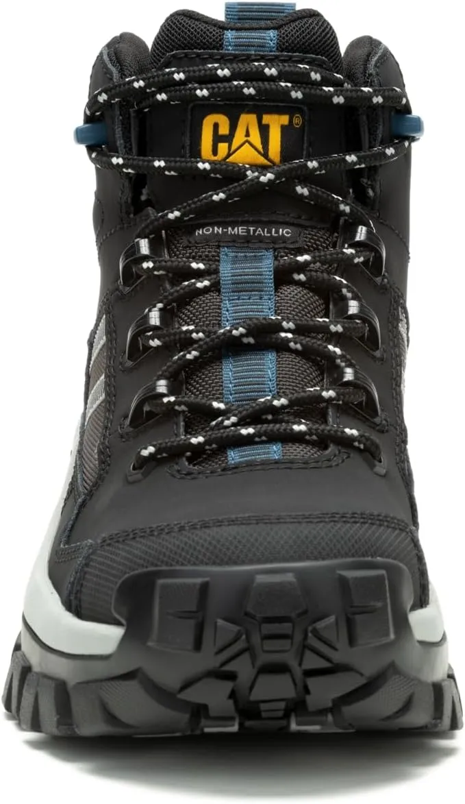 Cat Footwear P9166400110.0W Invader Mid Vent Ct - Black 10.0W