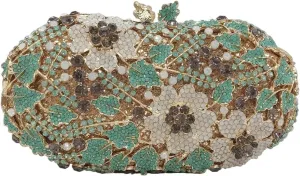 Clutch Purses for Women Rhinestone Evening Clutch Bag for Women Shiny Dinner Purses Wedding Shoulder Bag