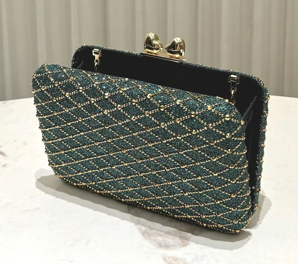 Crystal Evening Bags for Women Formal Party Box Clutch Wedding Rhinestone Handbags Bridal Clutch Purse Mini 2025