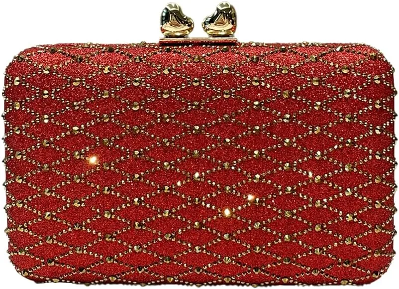 Crystal Evening Bags for Women Formal Party Box Clutch Wedding Rhinestone Handbags Bridal Clutch Purse Mini 2025