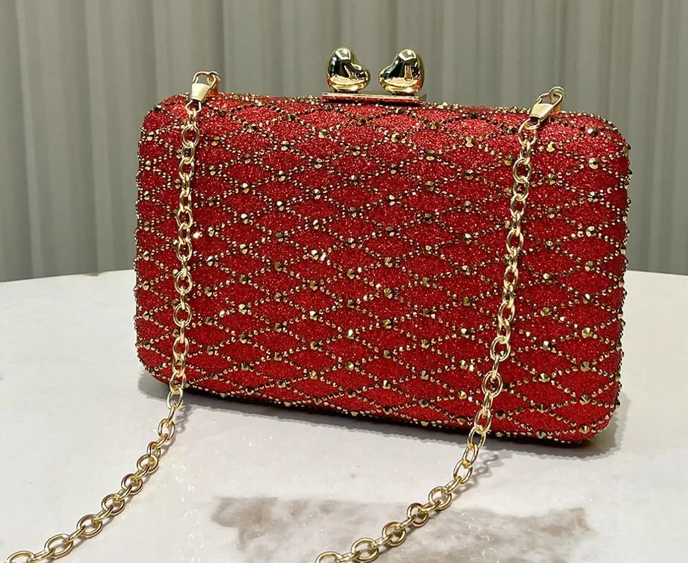 Crystal Evening Bags for Women Formal Party Box Clutch Wedding Rhinestone Handbags Bridal Clutch Purse Mini 2025