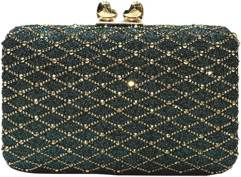 Crystal Evening Bags for Women Formal Party Box Clutch Wedding Rhinestone Handbags Bridal Clutch Purse Mini 2025