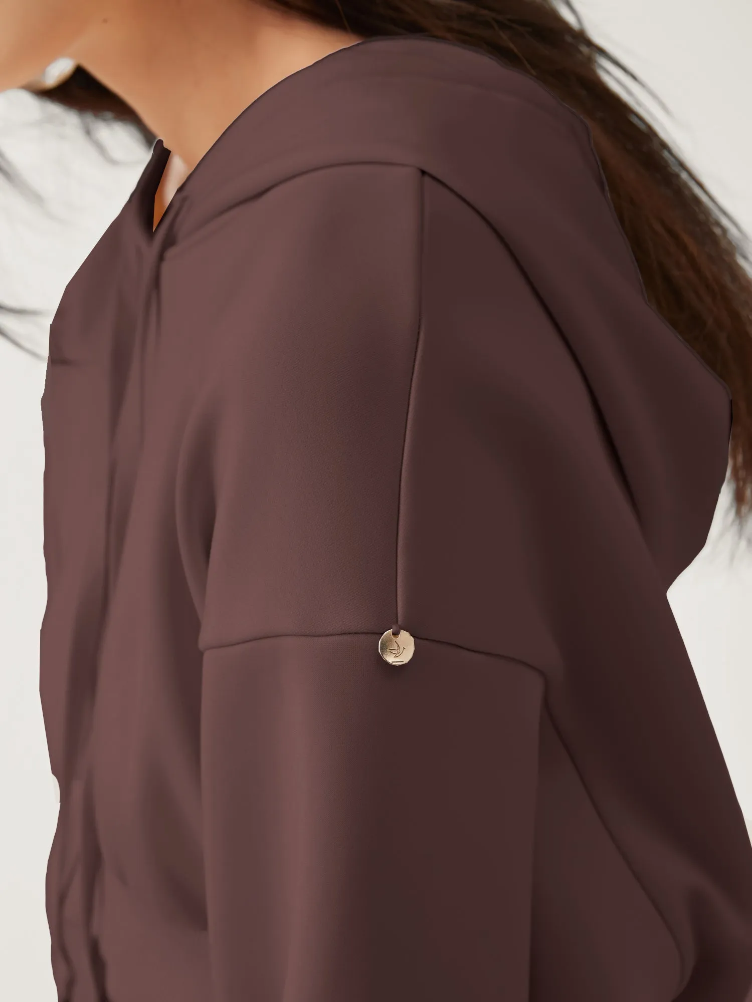 Cubby Hoodie, Extra Cropped