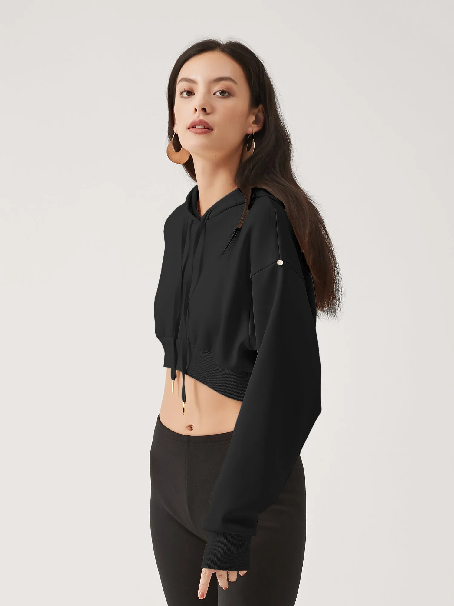 Cubby Hoodie, Extra Cropped