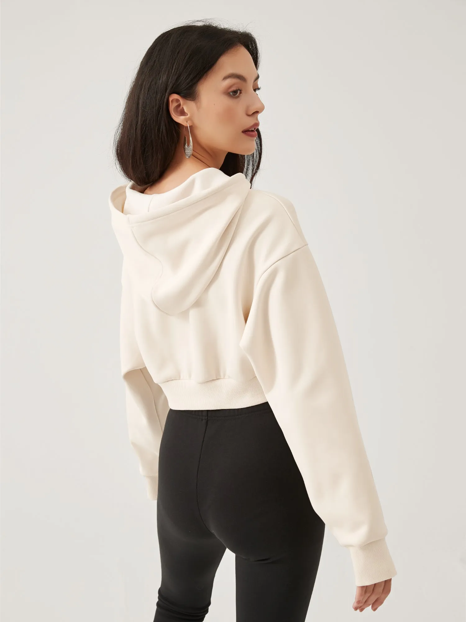 Cubby Hoodie, Extra Cropped