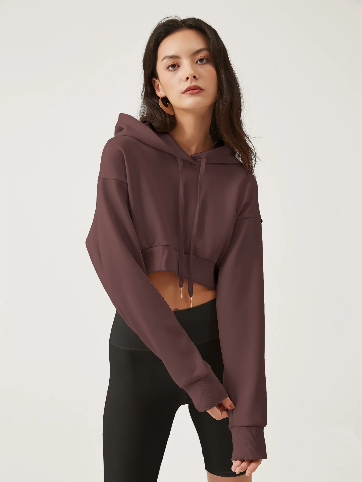 Cubby Hoodie, Extra Cropped
