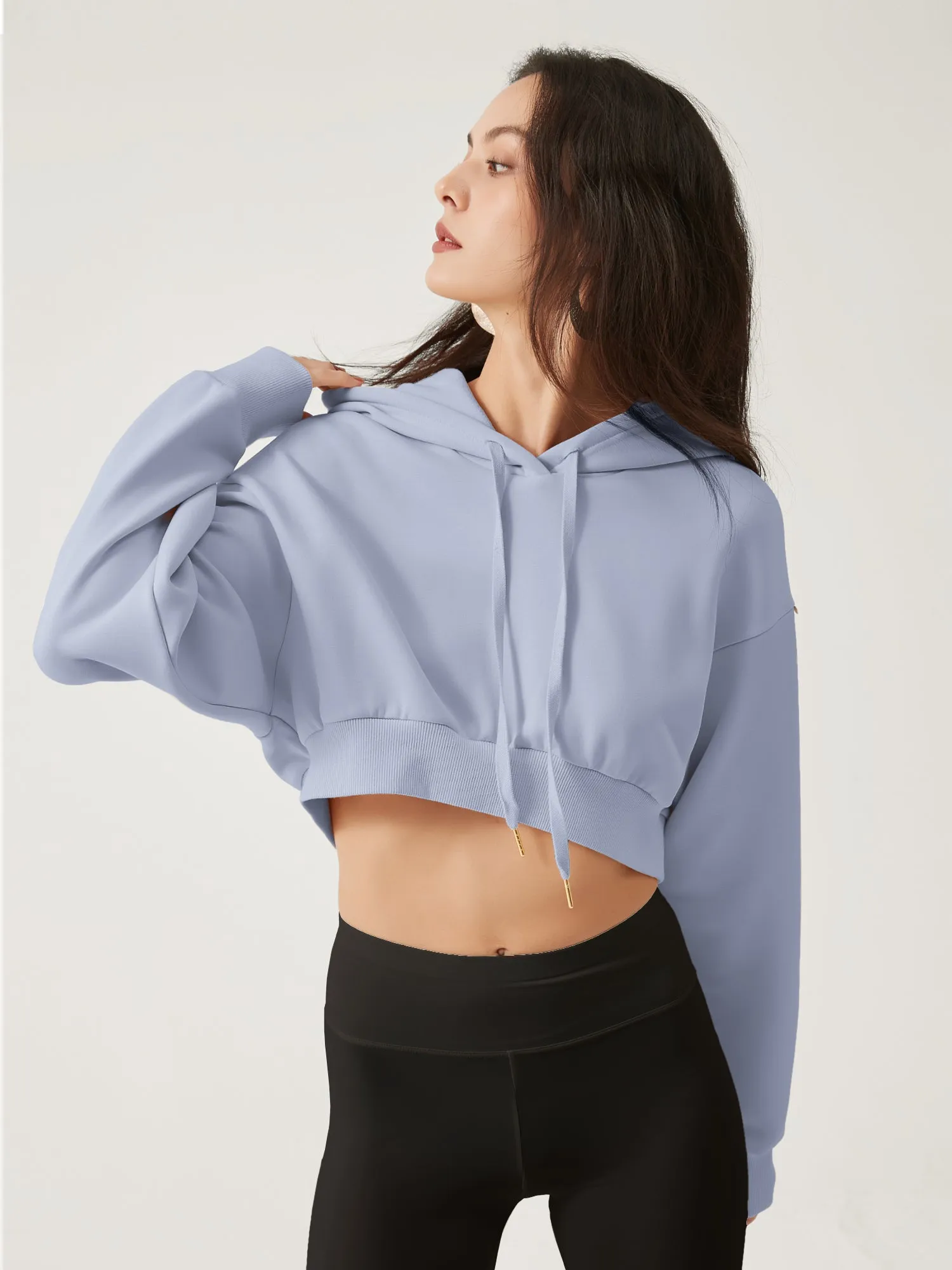 Cubby Hoodie, Extra Cropped