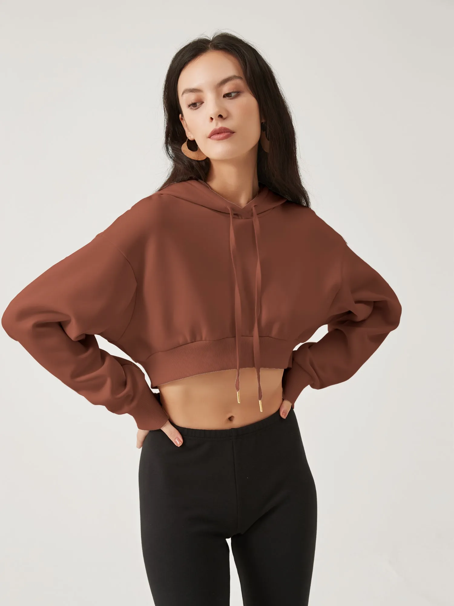 Cubby Hoodie, Extra Cropped
