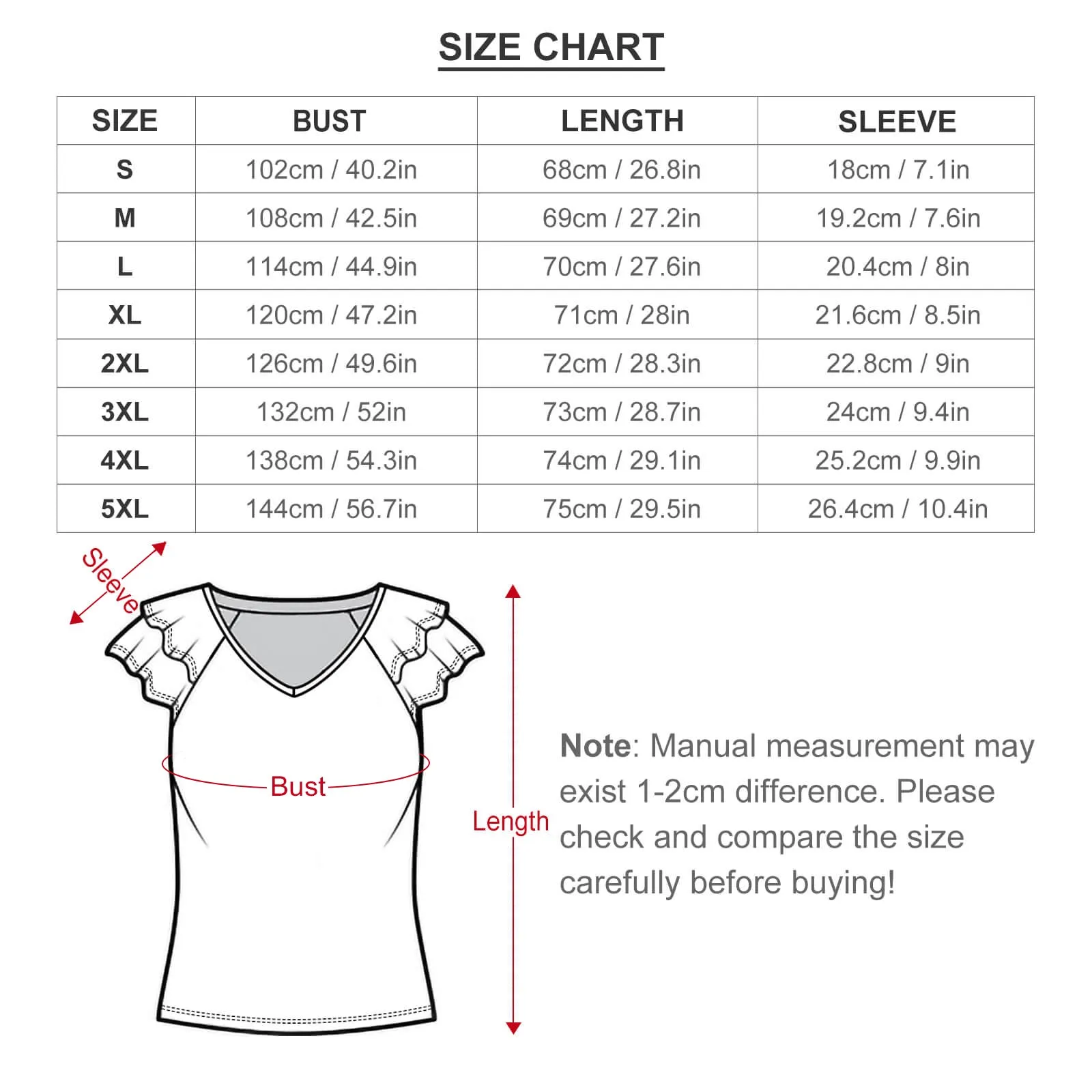 Disney Winnie The Pooh Hundred Acre Wood Friends Women's Ruffle Sleeve V-Neck T-Shirt