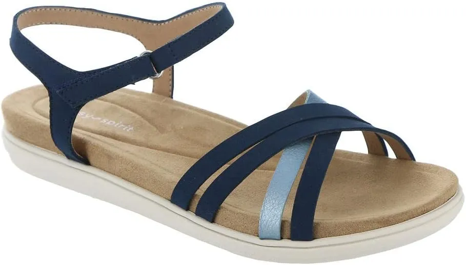 Easy Spirit Women's Dottle 3 Flat Sandal