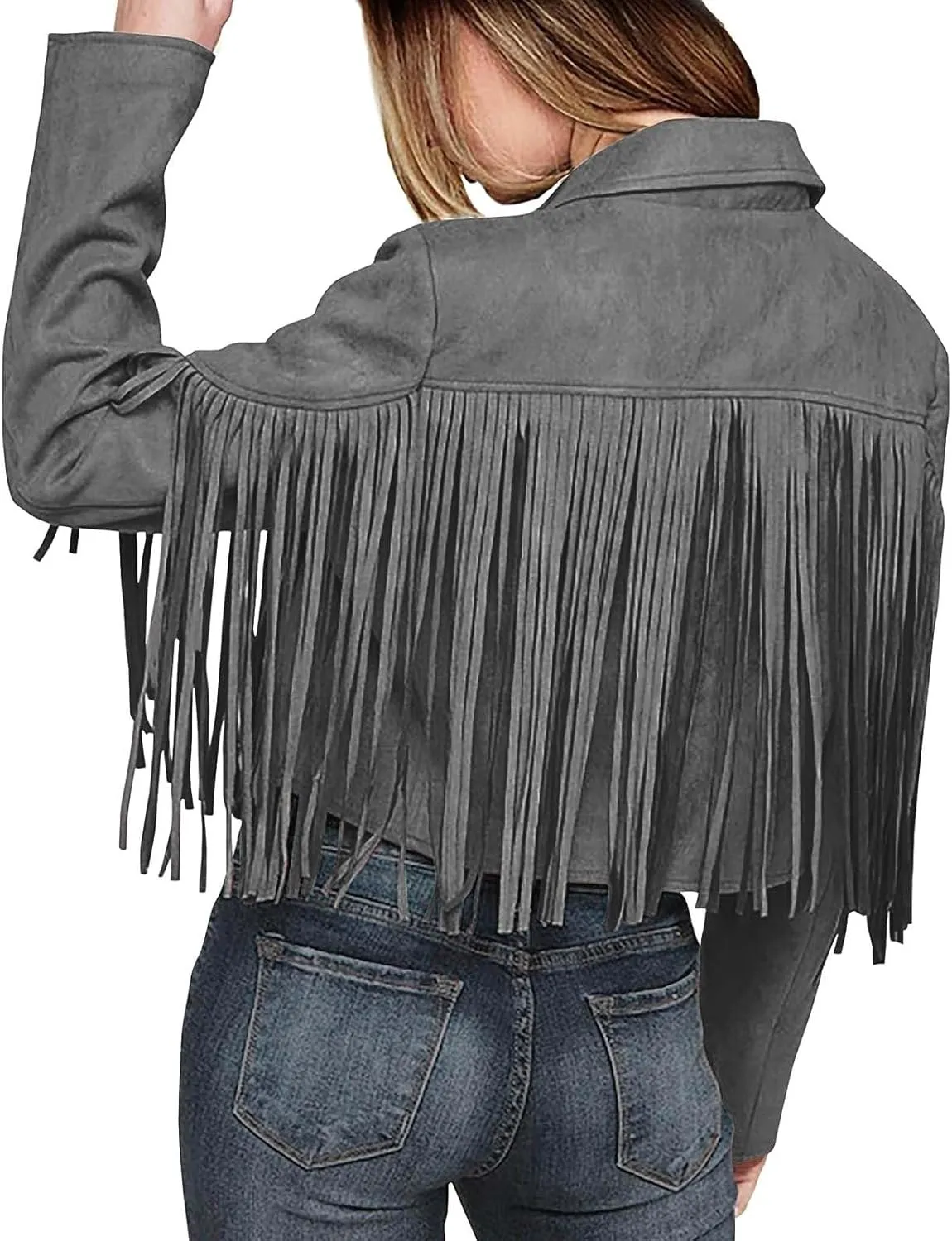 Fall Light Jacket for Women Quilt Jackets Zip Plus Size Casual Comfort Outwear Tassel Motorcycle Cropped Coats Coat