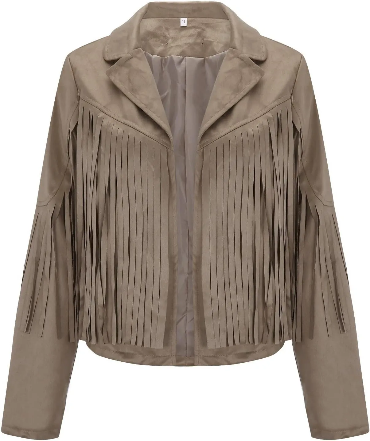 Fall Light Jacket for Women Quilt Jackets Zip Plus Size Casual Comfort Outwear Tassel Motorcycle Cropped Coats Coat