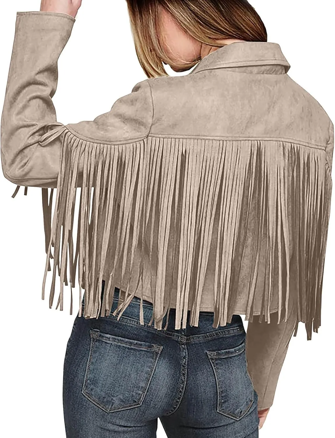 Fall Light Jacket for Women Quilt Jackets Zip Plus Size Casual Comfort Outwear Tassel Motorcycle Cropped Coats Coat