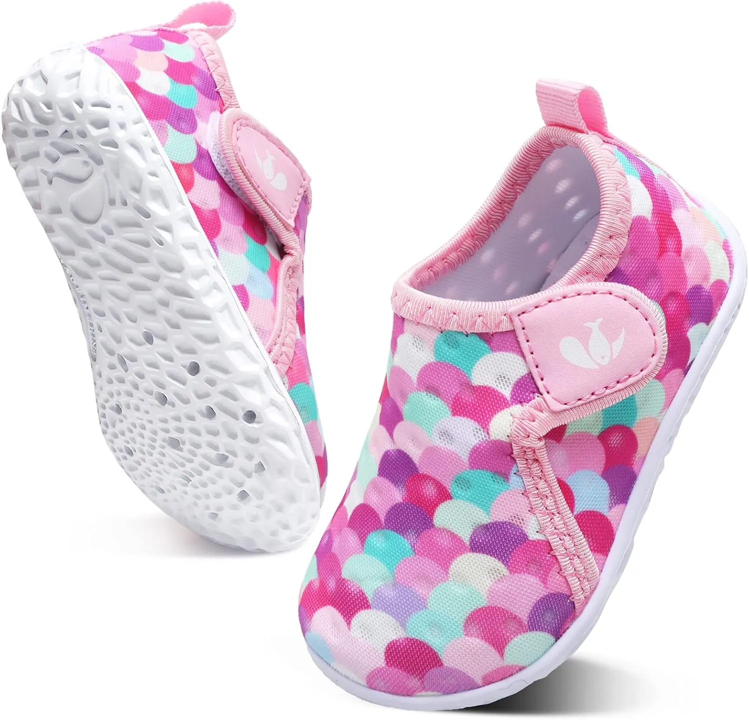 FEETCITY Boys Girls Water Shoes Kids Aqua Socks Quick Dry Barefoot for Beach Swimming Pool