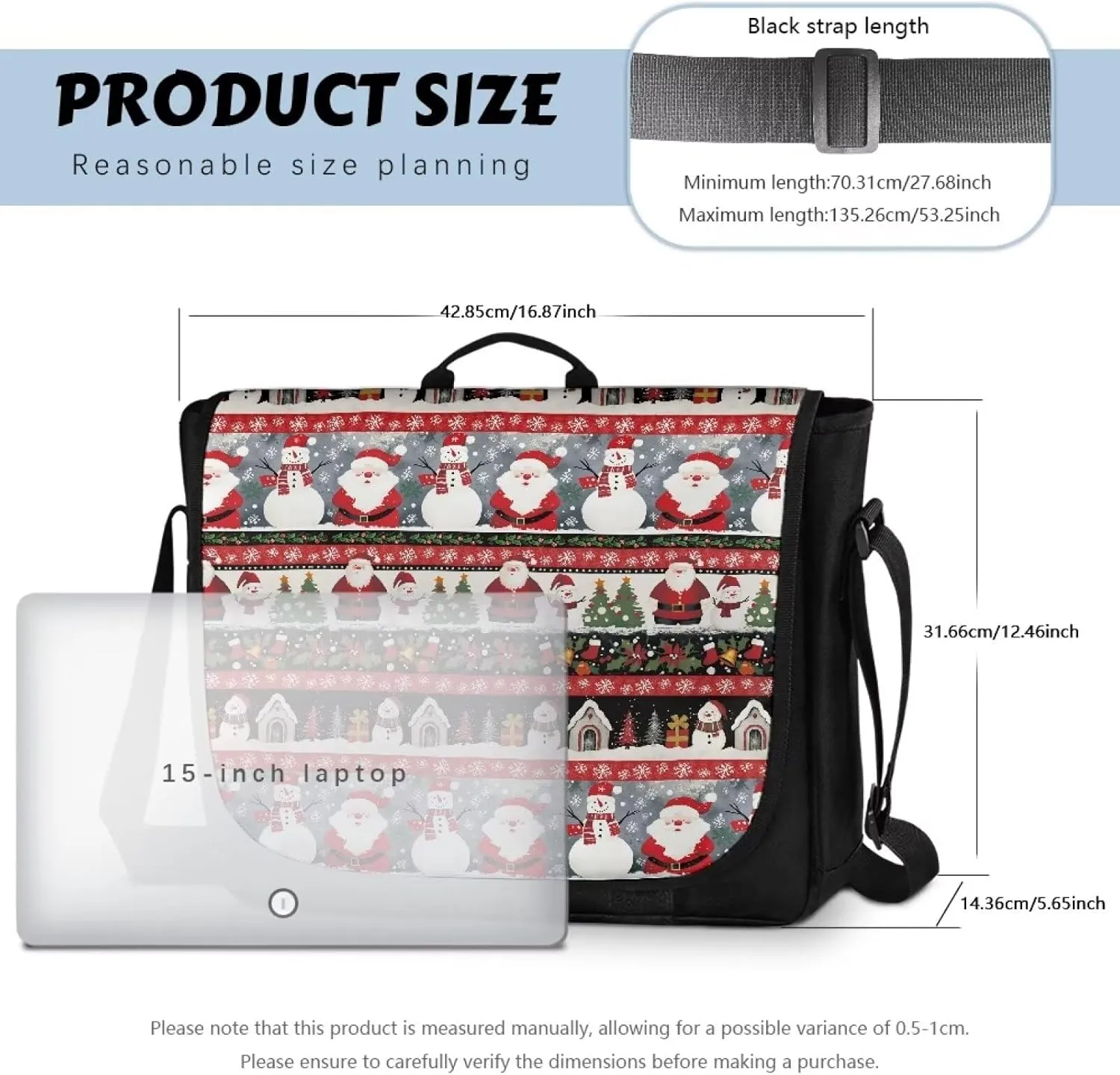 Flap Crossbody Bag Women Casual Messenger Bag with Pocket Outdoors Shoulder Bag Shopping Bag Large Capacity Handbag