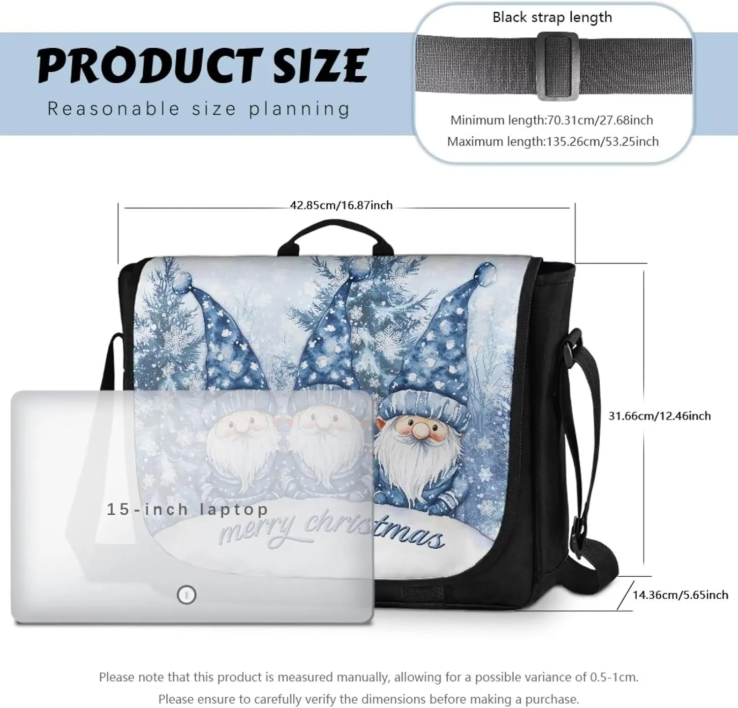 Flap Crossbody Bag Women Casual Messenger Bag with Pocket Outdoors Shoulder Bag Shopping Bag Large Capacity Handbag