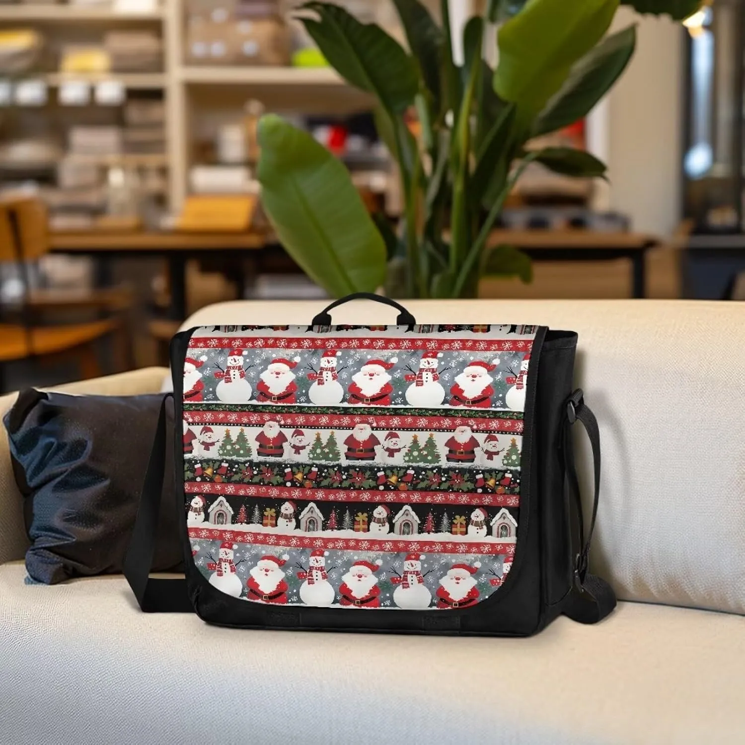 Flap Crossbody Bag Women Casual Messenger Bag with Pocket Outdoors Shoulder Bag Shopping Bag Large Capacity Handbag