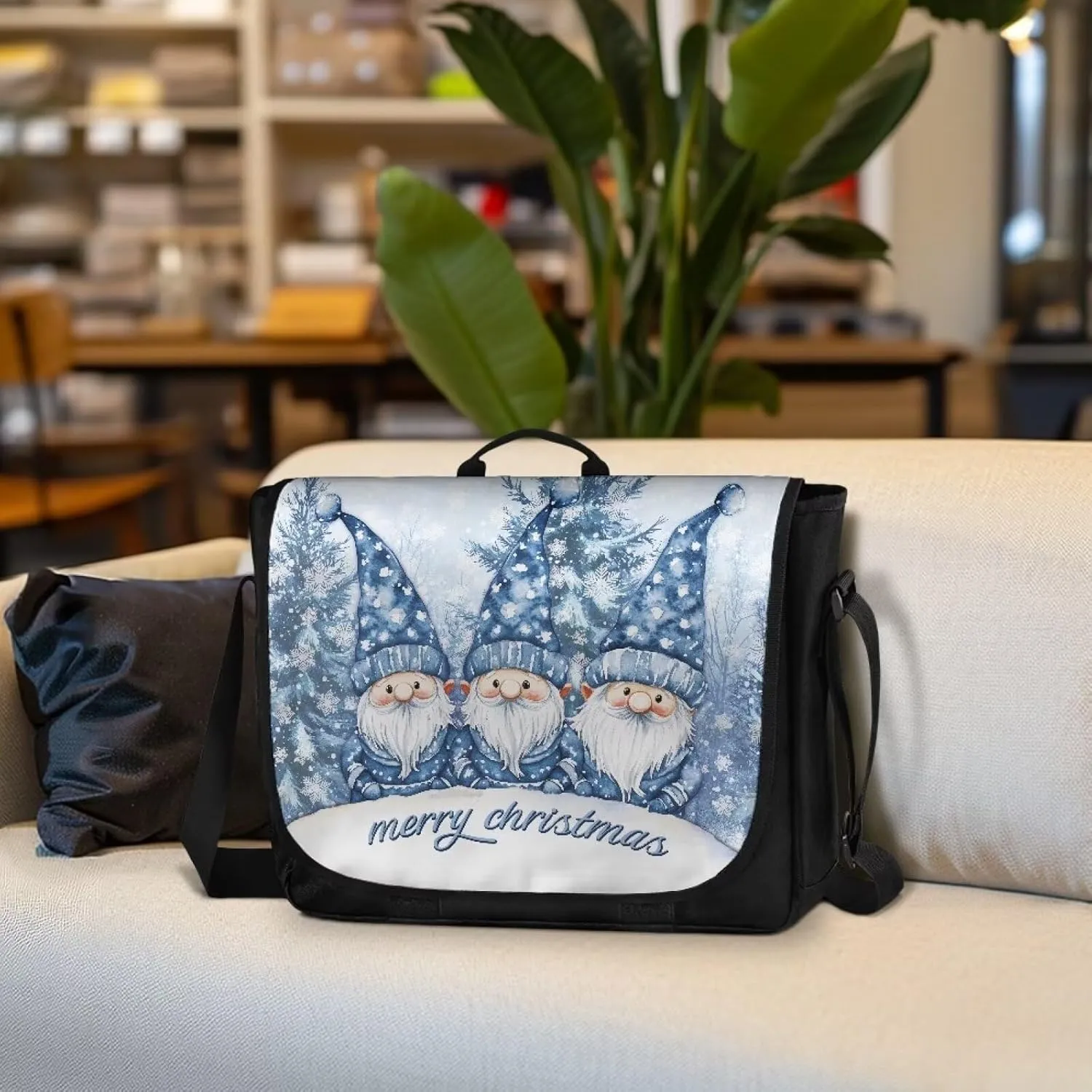 Flap Crossbody Bag Women Casual Messenger Bag with Pocket Outdoors Shoulder Bag Shopping Bag Large Capacity Handbag