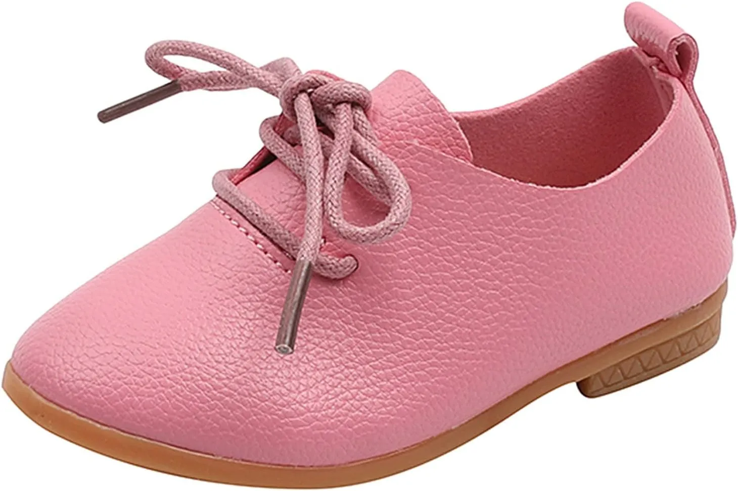 Girls and Toddler Classic Lace Up School Uniform Comfort Oxford Dress Shoes Loafer Flat (Little Kid/Big Baby Shoes