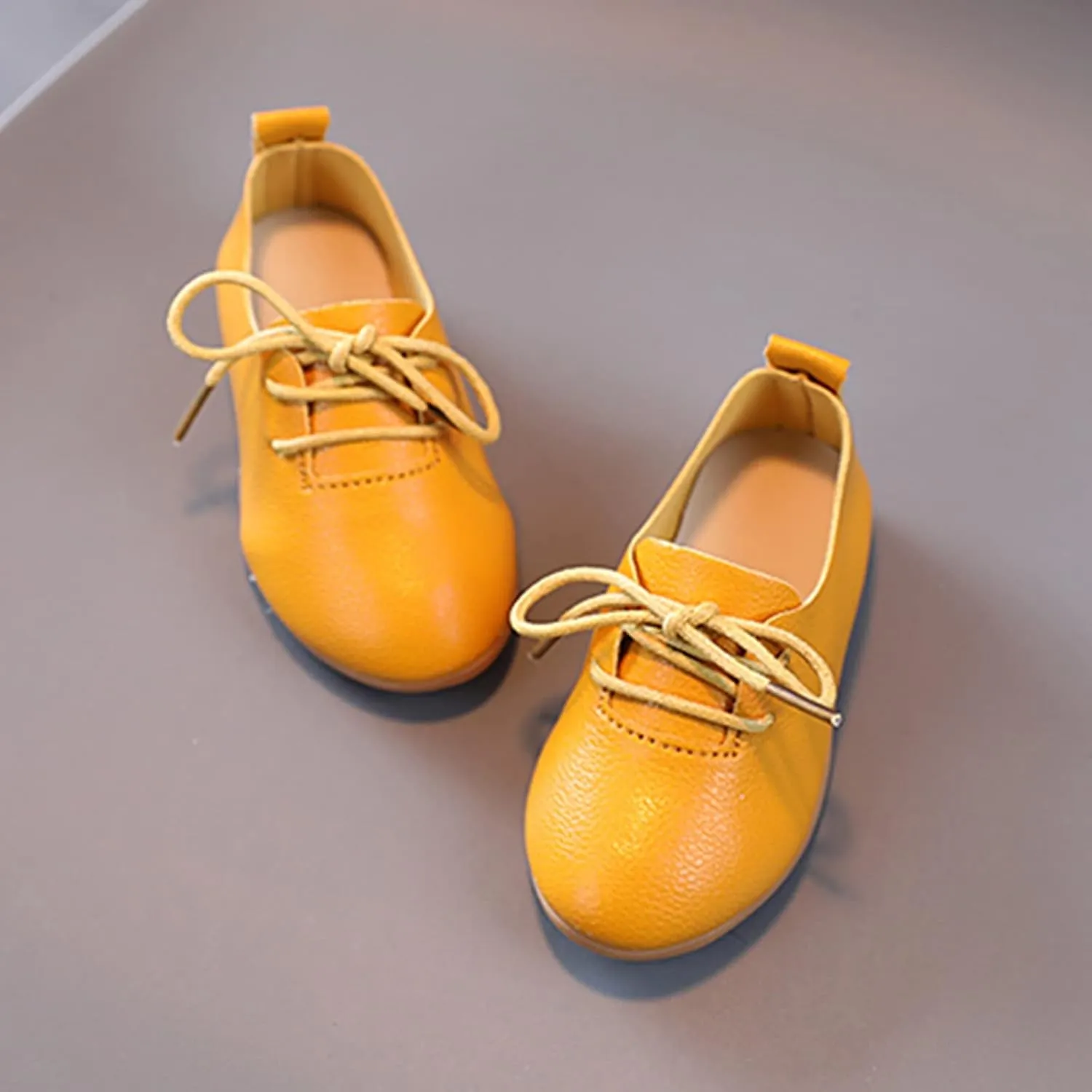 Girls and Toddler Classic Lace Up School Uniform Comfort Oxford Dress Shoes Loafer Flat (Little Kid/Big Baby Shoes