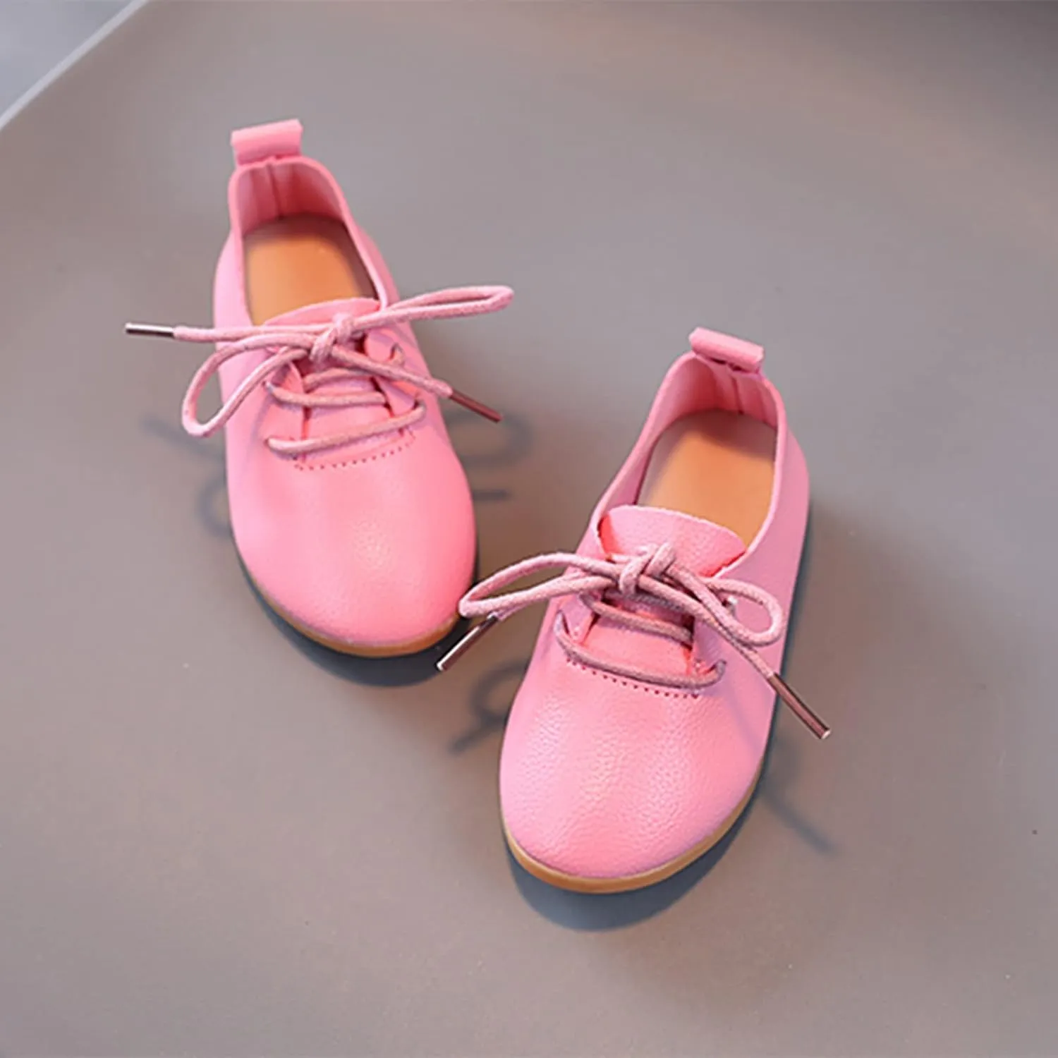 Girls and Toddler Classic Lace Up School Uniform Comfort Oxford Dress Shoes Loafer Flat (Little Kid/Big Baby Shoes