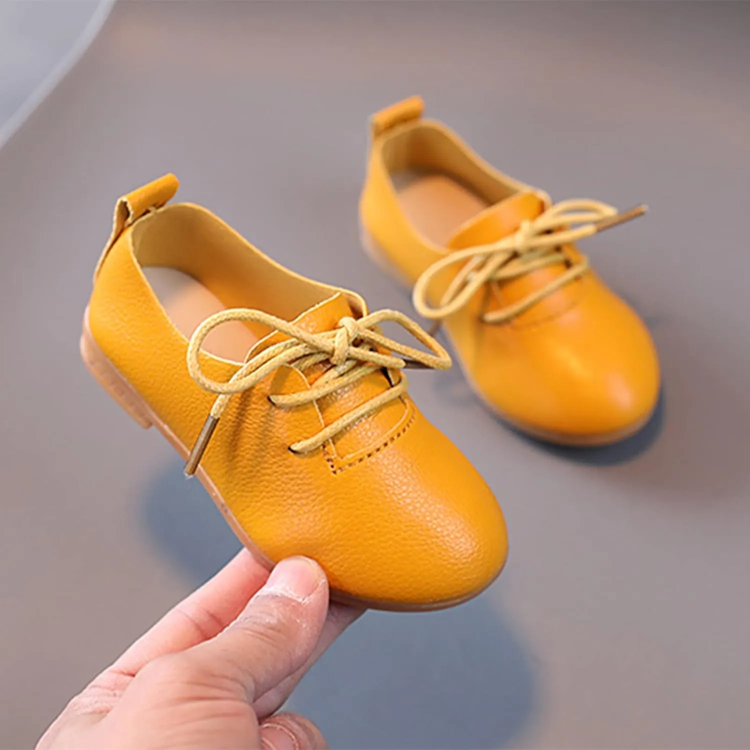 Girls and Toddler Classic Lace Up School Uniform Comfort Oxford Dress Shoes Loafer Flat (Little Kid/Big Baby Shoes