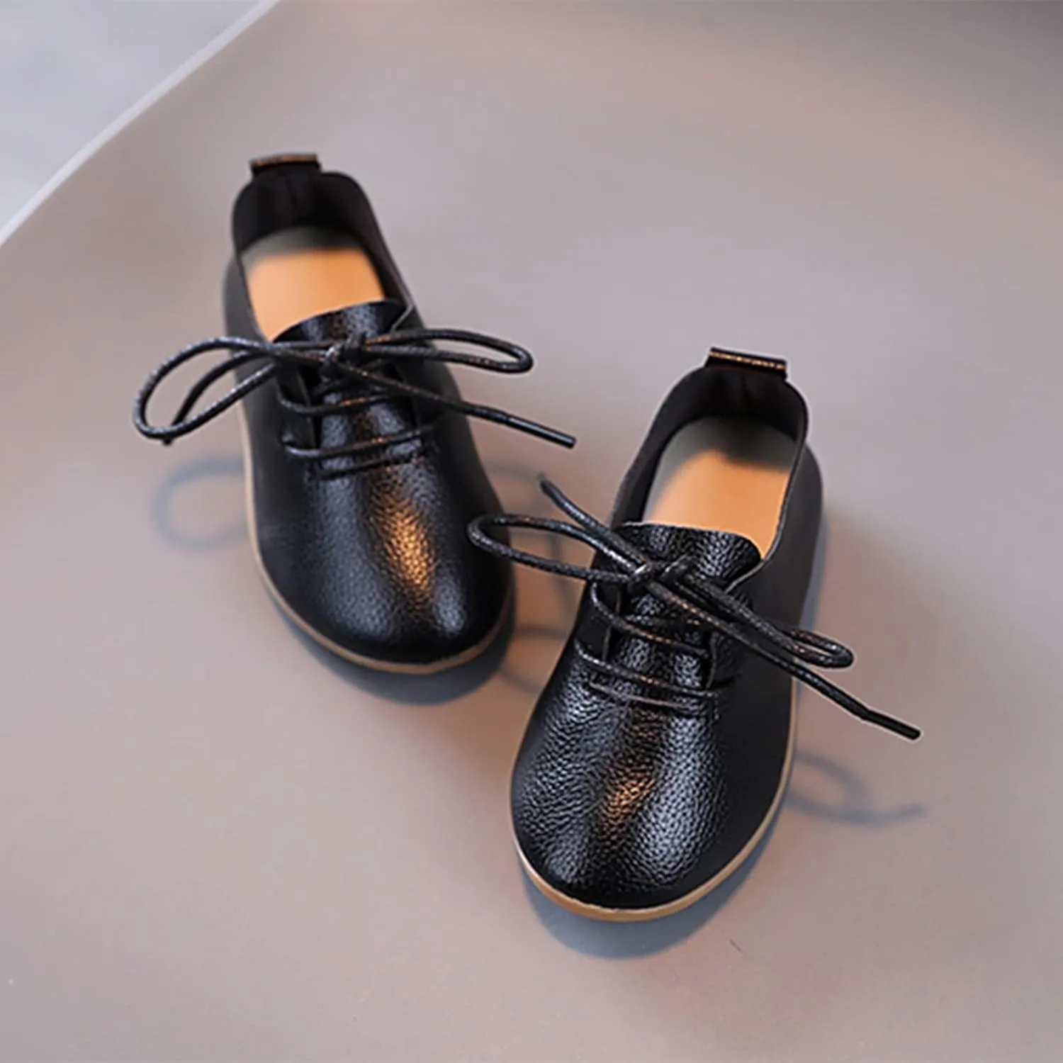 Girls and Toddler Classic Lace Up School Uniform Comfort Oxford Dress Shoes Loafer Flat (Little Kid/Big Baby Shoes
