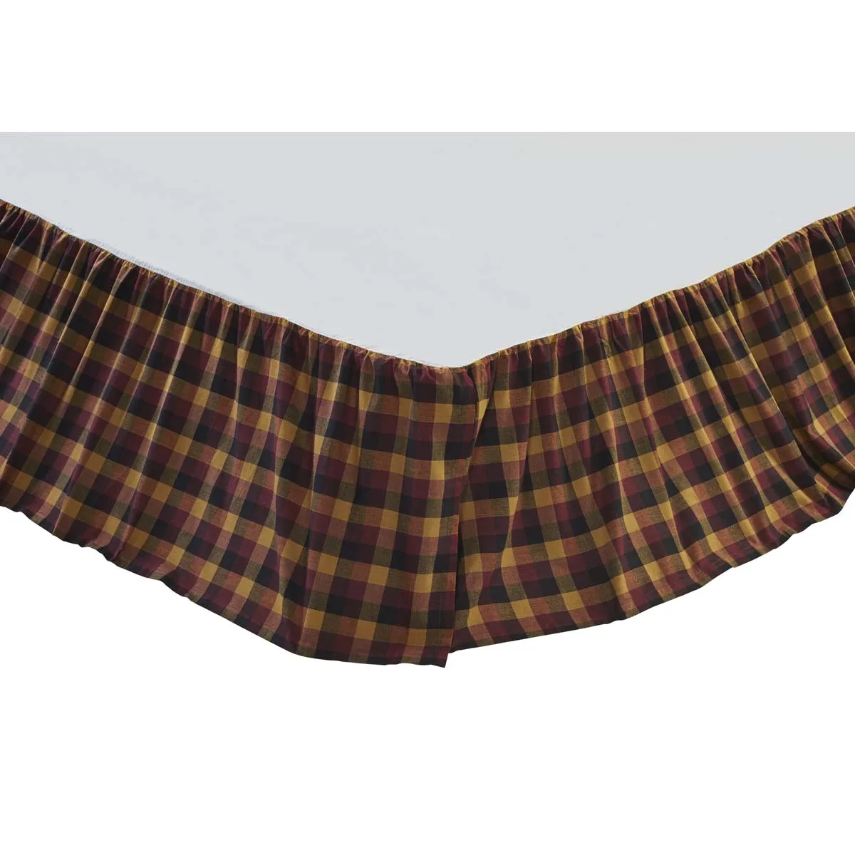 Heritage Farms Primitive Check Bed Skirt