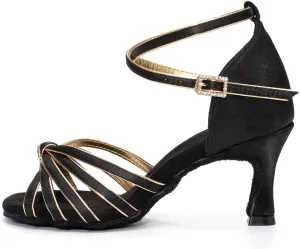HIPPOSEUS Women's Latin Dance Shoes for Ballroom, Tango, Salsa, Bachata Dancing Shoes,Model 217