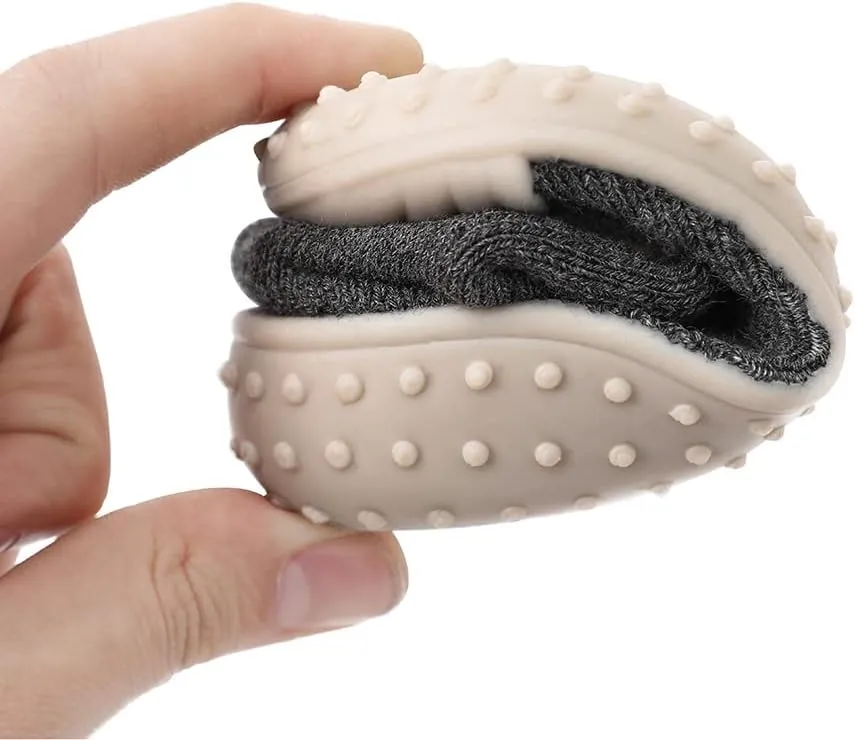 HOWELL Baby Toddler Sock Shoes Infant First Walking Shoes Indoor Anti-Slip Slippers for Baby Girls Boys