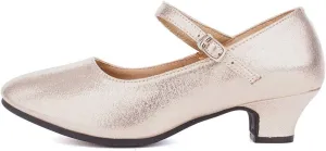 HROYL Women's Latin Ballroom Dance Shoes Salsa Bachata Practice Professional Dancing Shoes,Model DYSDXMD
