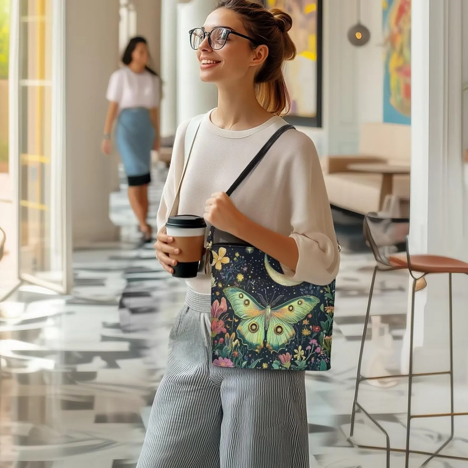 HUGS IDEA Handbags for Women's Leather Hobo Bags Shoulder Bucket Crossbody Purse