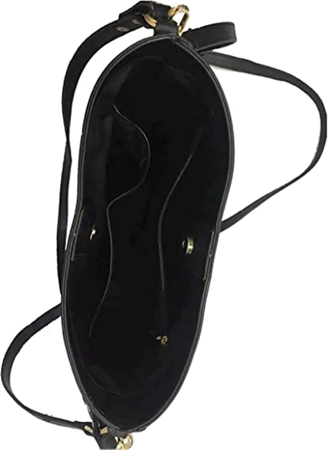 HUGS IDEA Women Crossbody Bag with Adjustable Straps Top Handle Handbag Bucket Purse Lightweight Portable