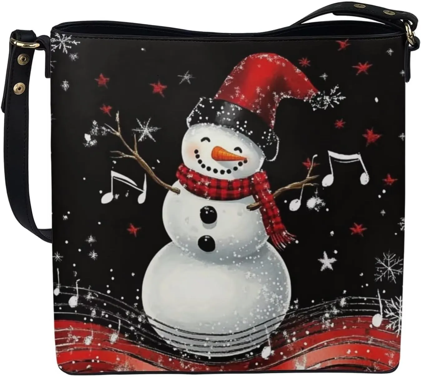 HUGS IDEA Women Handbags PU Leather Big Capacity Tote Handbag Hobo Crossbody Bucket Purse