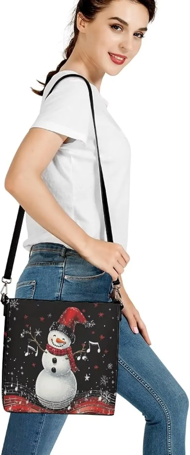 HUGS IDEA Women Handbags PU Leather Big Capacity Tote Handbag Hobo Crossbody Bucket Purse