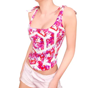 Italian Designer 2000's Cotton Bustier