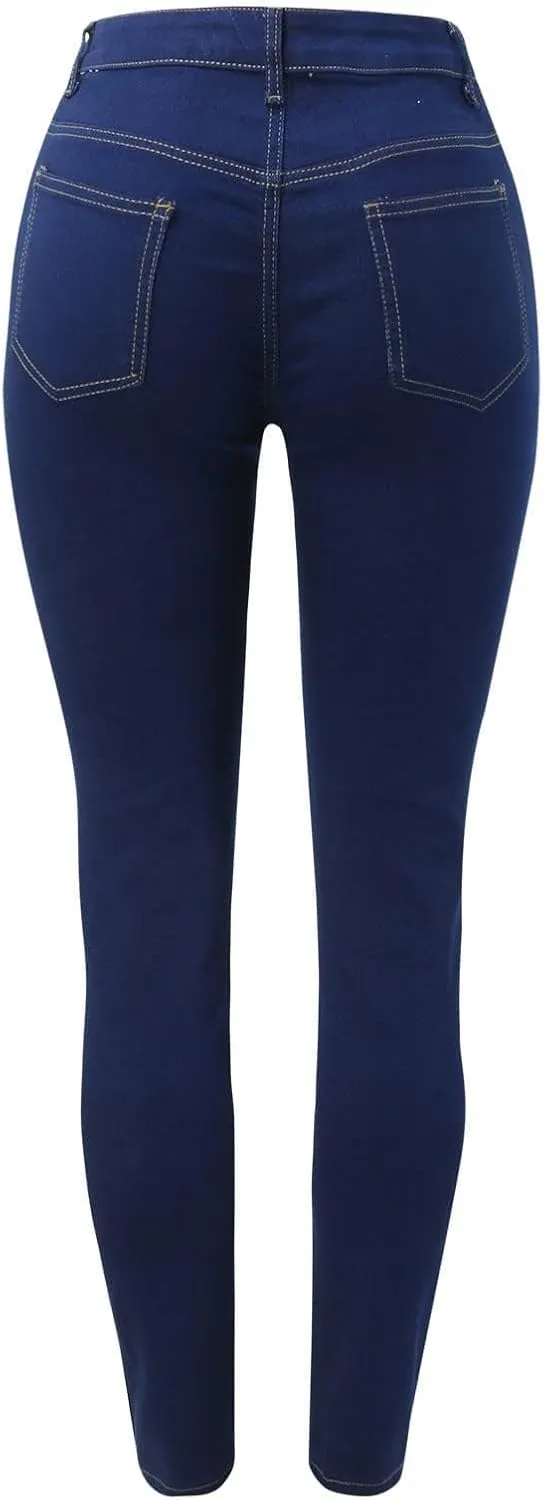Jeans for Women 2024 Trousers High Waist Denim Casual Jeans Stretch Trousers Pants